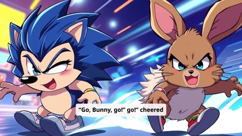 Angry Bunny Learns to Rollerskate
