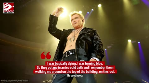 Billy Idol nearly died from an overdose in 1984