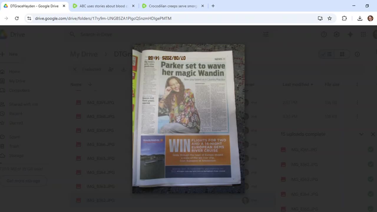Daily Telegraph waves magic Wandin in Matthew-matrix that's part of Operation Crazy Cooker