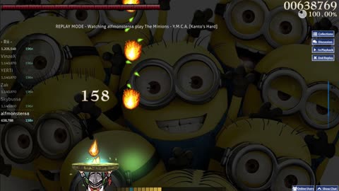 Osu: The Minions - Y.M.C.A [Kanto's Hard] (SS)