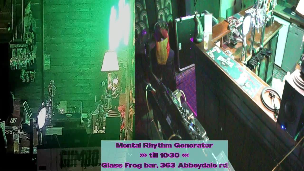 Mental Rhythm Generator 8:30 - 10:30pm >>>> live at the Glass Frog 363 Abbeydale rd