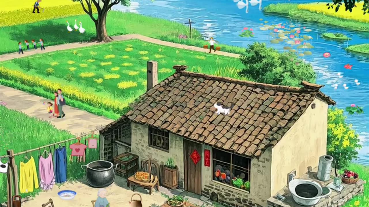 A Day in the Dreamy Countryside
