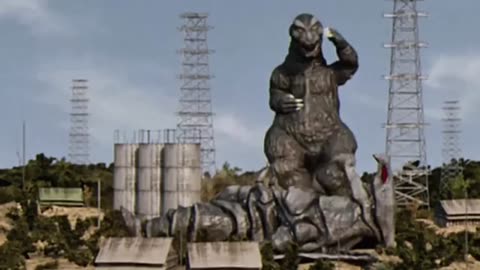 Godzilla vs Muto Blender animation