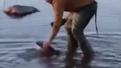 💋A very Dangerous way of Fishing