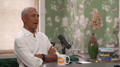 Obama appears on his ‘wife’s podcast and says that a father is not enough and boys need gay men in their lives. (Gay like him and Big Mike?)