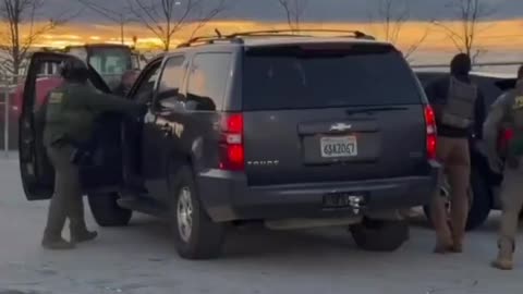 HARROWING INCIDENT: At Chicago O'Hare Airport, a driver rams a DHS vehicle