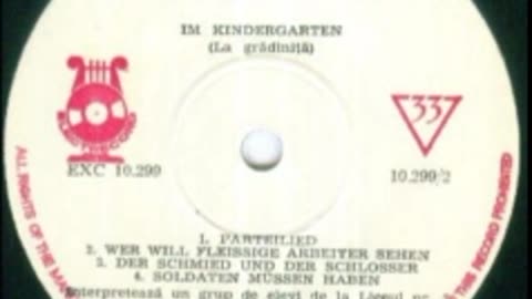 Grup de elevi de la Liceul nr.2(cu limba de predare germana) Bucuresti-Wer will fleisige