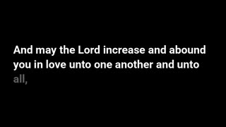 1 Thessalonians 3:12–13