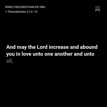 1 Thessalonians 3:12–13