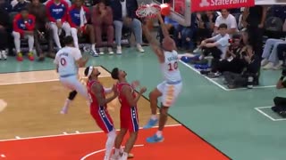 NBA - Clutch steal & alley-oop for Keldon Johson!!