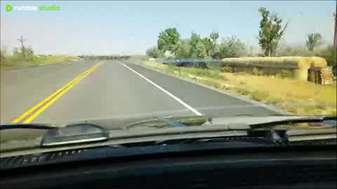 on the road