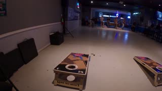 8.25.25 RIX Bar n Grill, TCL cornhole, A/B doubles - Match 1