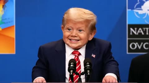 They Called Me Daddy” – Toddler Trump Responds to the Weirdest NATO Question Ever 😳🌍