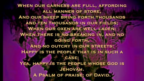 Psalms 144-146