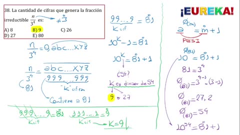 EUREKA CICLO PARALELO | Semana 17 | Aritmética S2