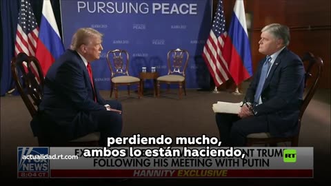 Trump: Zelenski tendrá que "llegar a un acuerdo"