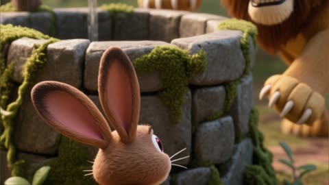 The Clever Rabbit and the Lion | Long English Moral Story