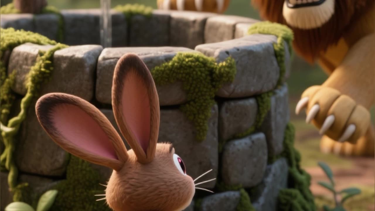The Clever Rabbit and the Lion | Long English Moral Story
