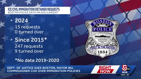 Wu responds after DOJ sues Boston over immigration policies