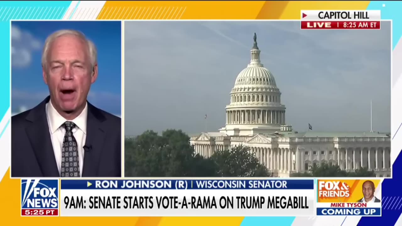 Ron Johnson criticizes healthcare "provider fees" as "LEGALIZED FRAUD."