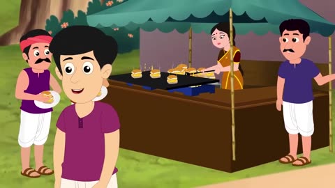 वड़ा पाव वाला _ Hindi Kahani - Hindi Cartoon - Moral Stories - Hindi Fairy Tales Kahaniya