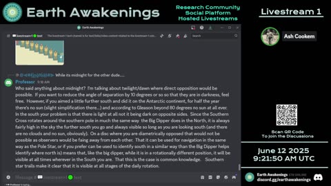 Earth Awakenings - Livestream 1 - #3224