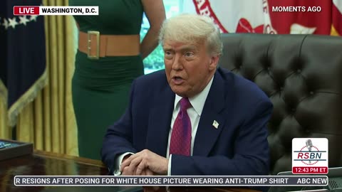 President Trump Delivers Remarks from the Oval Office - 6/10/25