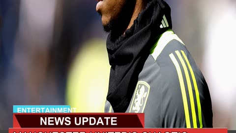 Manchester Uniteds Chaotic Summer Amidst Crisis