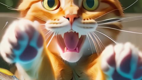 cat animation video