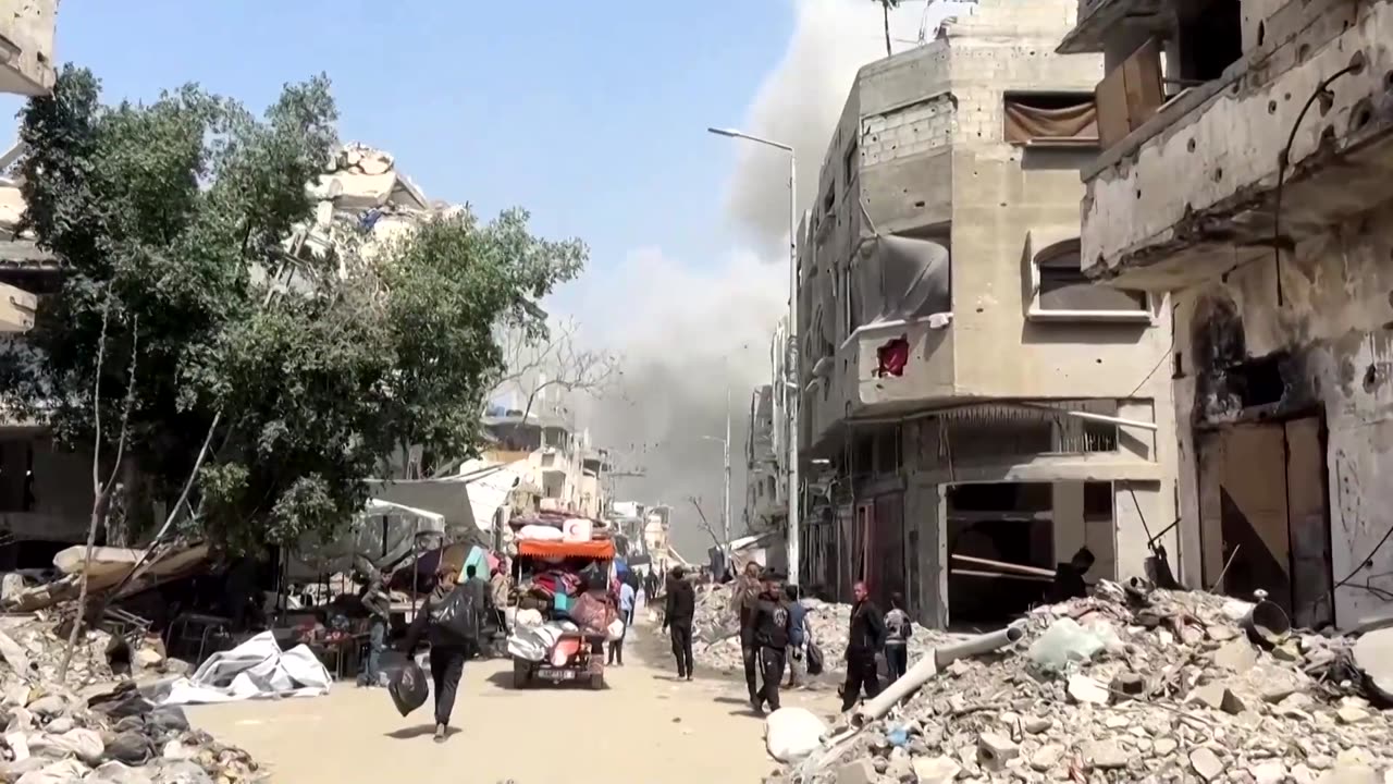 Gaza’s shattered landmarks