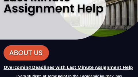 Fast & Reliable Last Minute Assignment Help in Australia