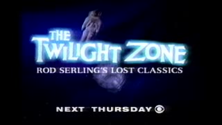 May 12, 1994 - Promos for Letterman & 'Twilight Zone : Rod Serling Lost Classics'