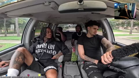 Jordan Lacey Pulling My Strap Out On Drive Thru Workers With The Gang In The Car REACTION