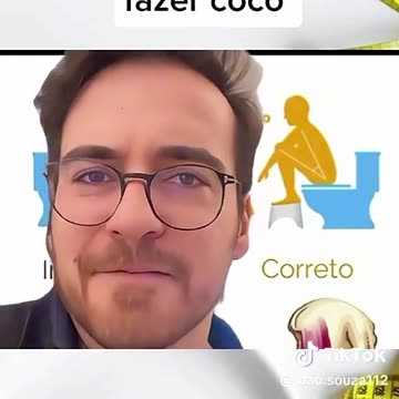 Posição correta para fazer coco