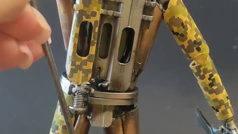 🇺🇦🔥 Ukraine Russia War | Ukrainian Soldier Flag Made of Small Caliber Shells | RCF