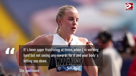 Keely Hodgkinson has had the 'most challenging' year of her athletics career so far