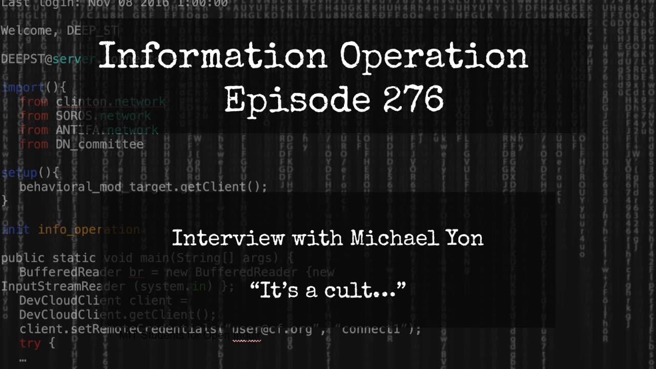 IO Episode 276 - Michael Yon - It's All A Cult 6/4/25