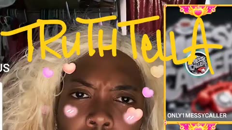 MESSY CALLER BANGOUT WITH TIARA OFFICIAL & MESSY JO ON GOD ZEUS LIVE THEN LOOZECANNON LINES UP & READS BOSS LADY FOR FILTH