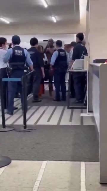 🚨 BREAKING: Asylum seeker lands in Japan, starts causing chaos at the airport