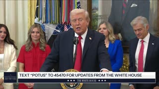 President Trump Makes an Announcement, Oct. 16, 2025