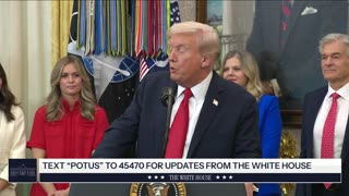 President Trump Makes an Announcement, Oct. 16, 2025
