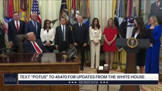 President Trump Makes an Announcement, Oct. 16, 2025