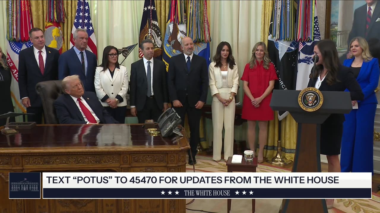 President Trump Makes an Announcement, Oct. 16, 2025
