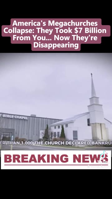 That's right. Greed and Church should never mix.