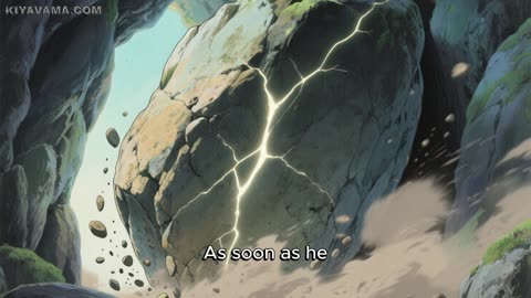 The Three Men And The Huge Rock