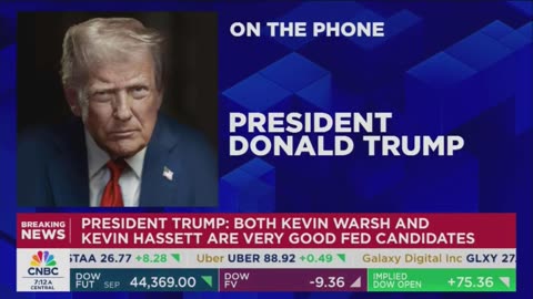President Trump Says Scott Bessent Does NOT Want to Be Fed Chair