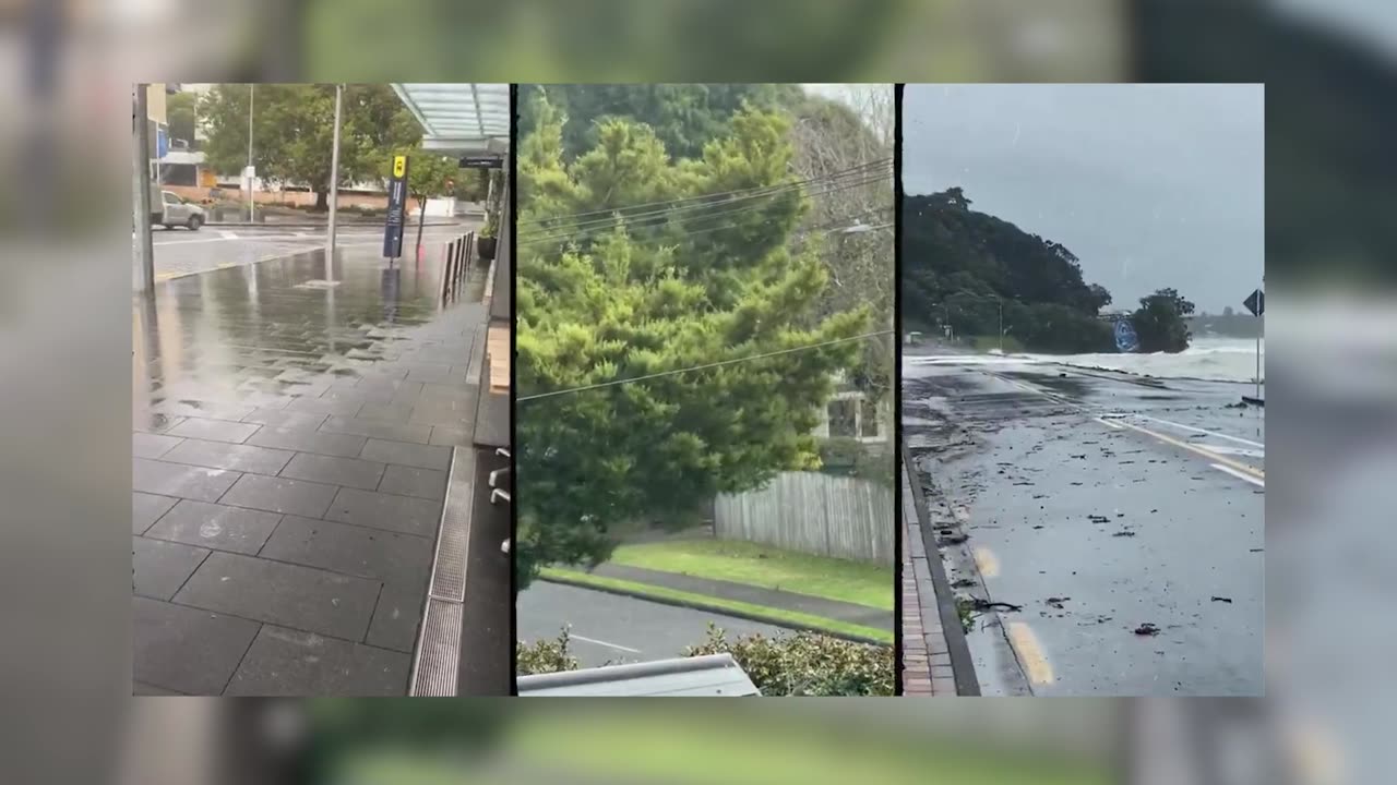 New Zealand NOW! Flash Floods & 750 Lightning Strikes Slam North Island