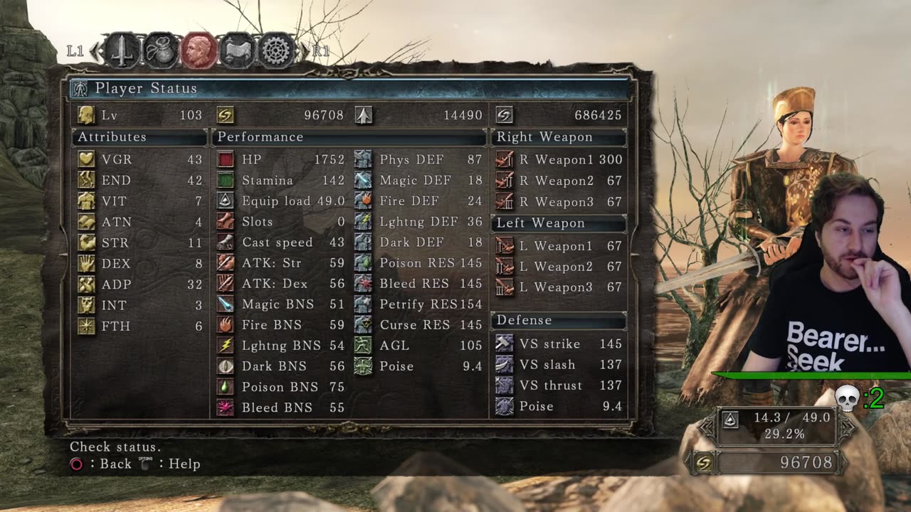 FromSoftware was COOKING with this one (Dark Souls 2)