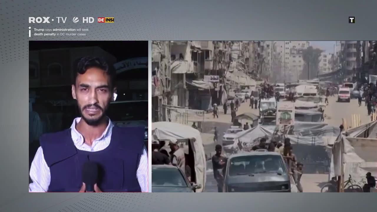 ROX• TV | Israel strikes continue to forced palestinians to leave Gaza