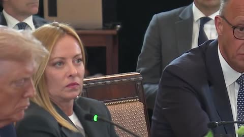 Giorgia Meloni's reaction is *PRICELESS* as German Chancellor Merz delivers lecture